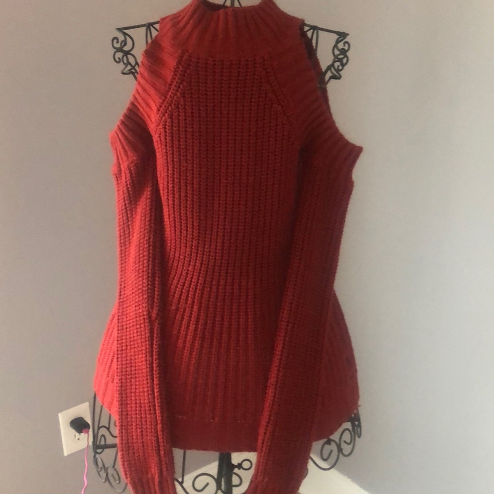 Reddish/Orange Rustic Colored Sweater - image 1